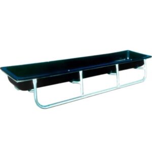 Davis Galvanized Poly Bunk Feeder 10'