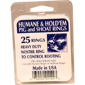 Decker Hold ‘Em Pig & Shoat Rings 25 ct