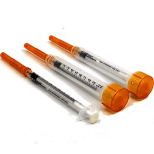 Disposable Luer Slip Syringes 3cc 22ga 34