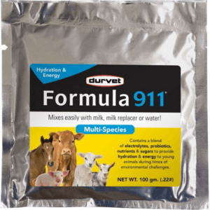 Durvet Formula 911 Oral Rehydration Powder 100 gm