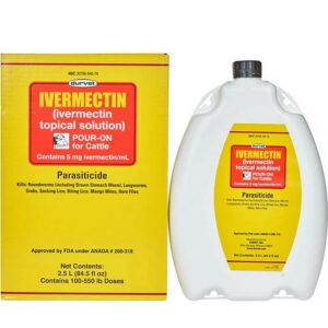 Durvet Ivermectin Pour-On Cattle Dewormer 2.5 L