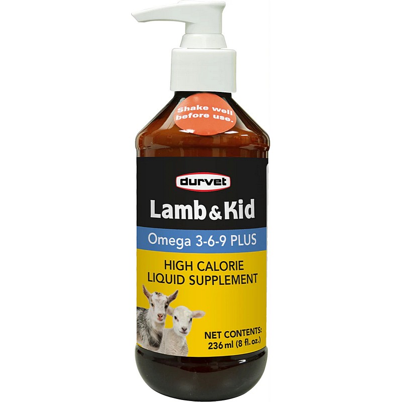 Durvet Lamb & Kid Omega 3/6/9 Plus 8 oz