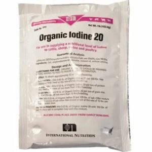 Duvet Organic Iodine Salt 20 Grain 1 lb