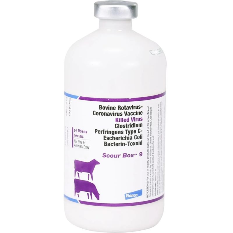 Elanco Scour Bos 9 Cattle Vaccine 50 Dose 100 ml