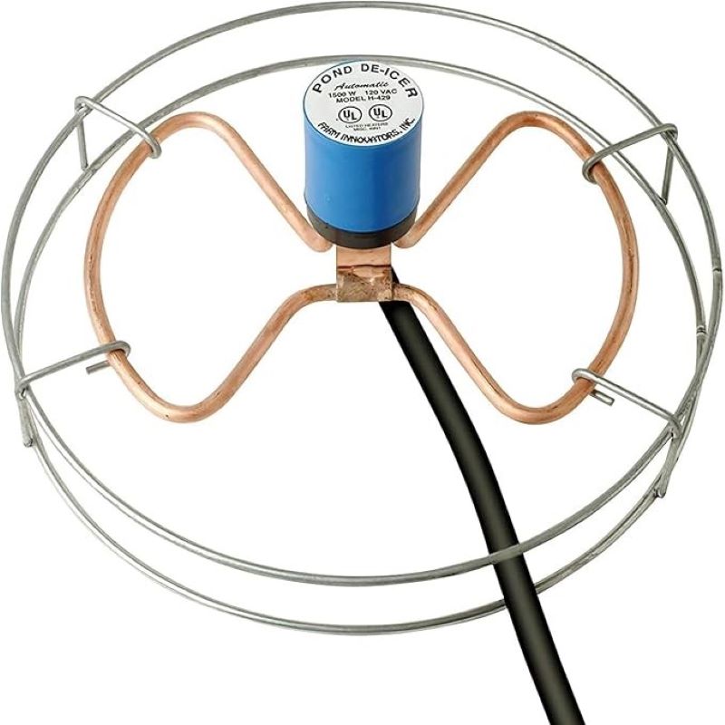 Farm Innovators Submergible Stock Tank De-Icer 1500 Watt