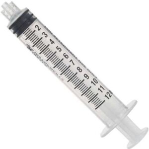 Ideal Luer Lock Disposable Syringes 12cc