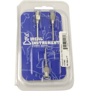 Ideal Stainless Steel Needles 14ga 1" 3 ct