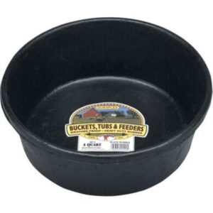Little Giant Rubber Feed Pan 4 qt