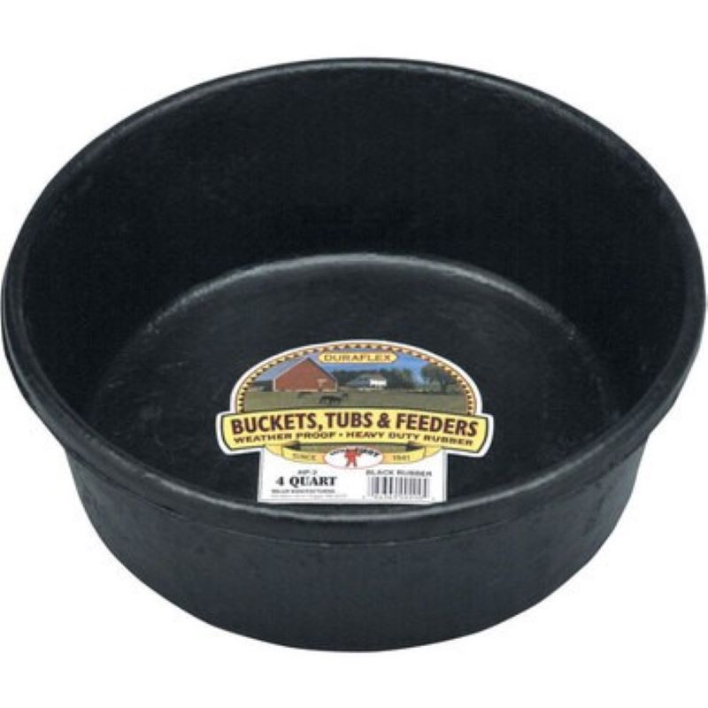 Little Giant Rubber Feed Pan 4 qt