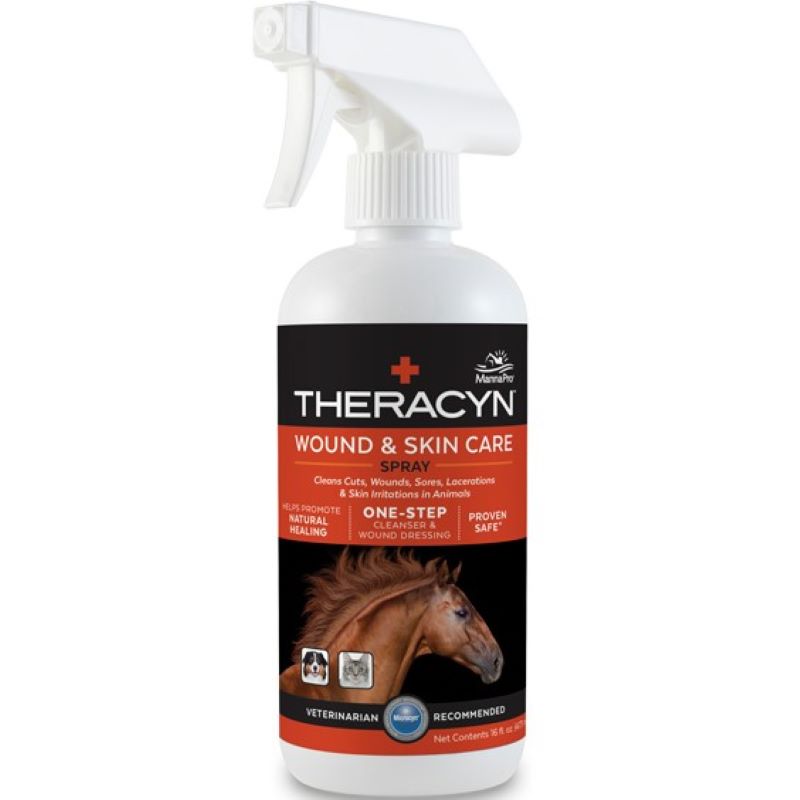 Manna Pro Theracyn Wound & Skin Care Equine Spray 16 oz
