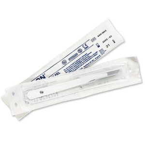 Paragon Disposable Stainless Steel Scalpel #22 10 ct