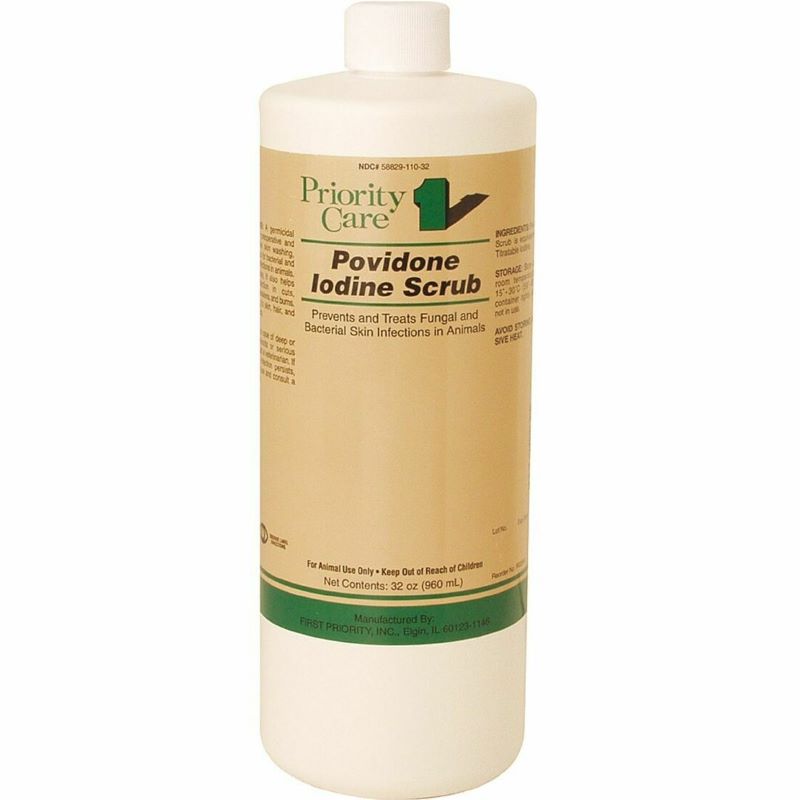 Priority Care Povidone Iodine Solution 32 oz