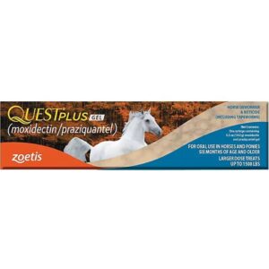 Quest Plus Gel Horse Dewormer 0.5 oz