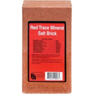 Roto Salt Red Trace Mineral Salt Brick 4 lb