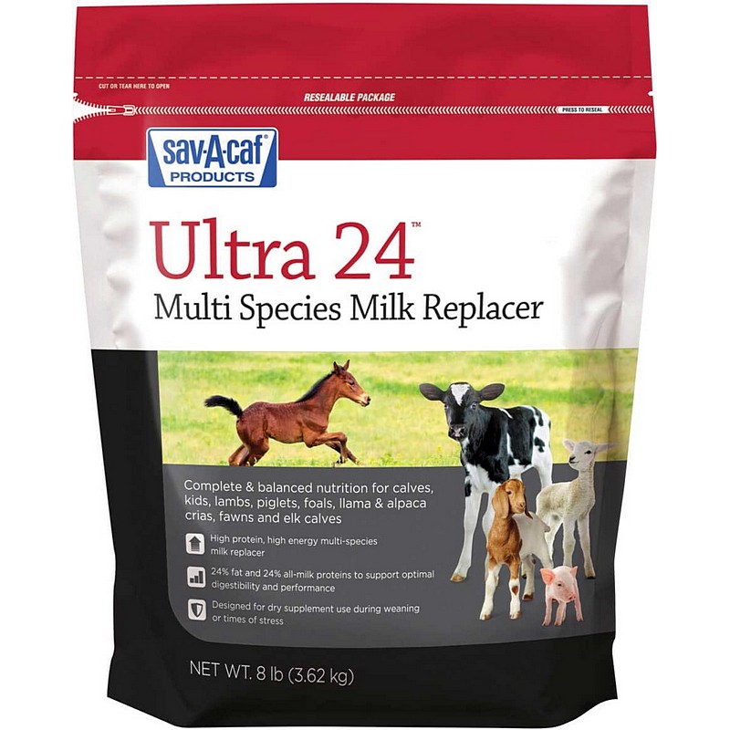 Sav-A-Caf Ultra 24 Milk Replacer 8 lb