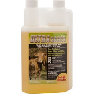 Ultra Saber Pour-On Insecticide 30 oz