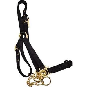 Valhoma Heavy Duty Nylon Calf Control Halter with Chain