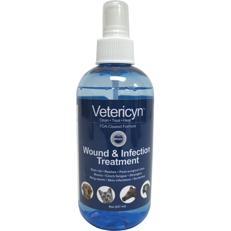 Vetericyn Plus All-Animal Wound & Skin Spray 8 oz