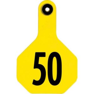 Y-Tex 4 Star Yellow Ear Tags 26-50
