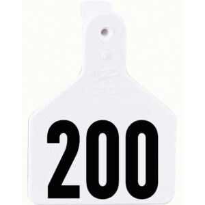 Z-Tag Cow White 101-200