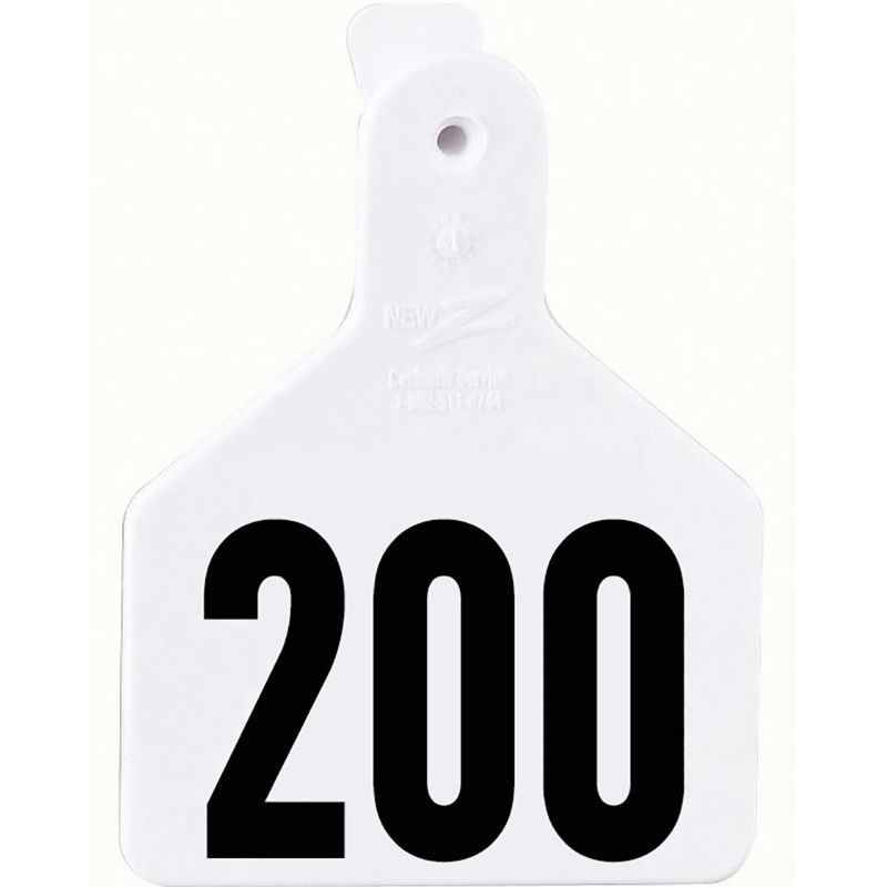 Z-Tag Calf White 101-200