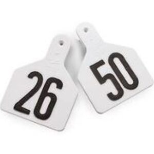 Z-Tag Calf Ear Tags White 26-50