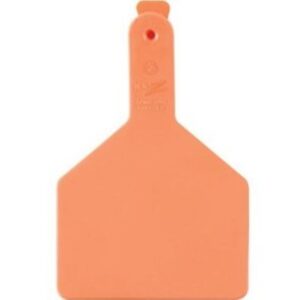 Z-Tag Cow Blank Orange Ear Tags 25 ct