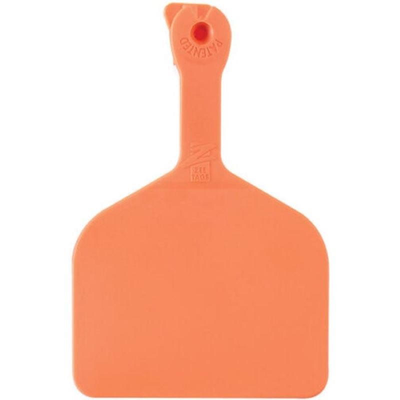 Z-Tag Feedlot Blank Orange Ear Tags 50 ct
