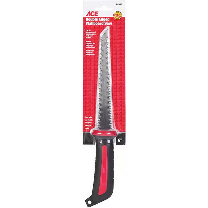 Ace Double-Edged Wallboard Saw 6"