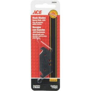 Ace Heavy Duty Hook Blades 5 ct