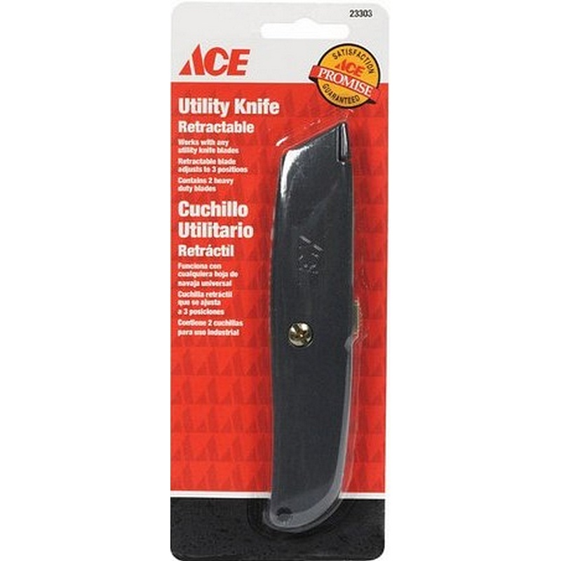 Ace Sliding Utility Knife 5-1/2"