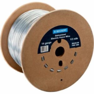 Bakaert Galvanized Electric Fence Wire 14ga 1320 feet