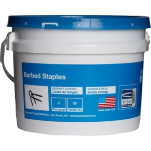 Bekaert Barbed Fence Staples 1.25 in 50 lb