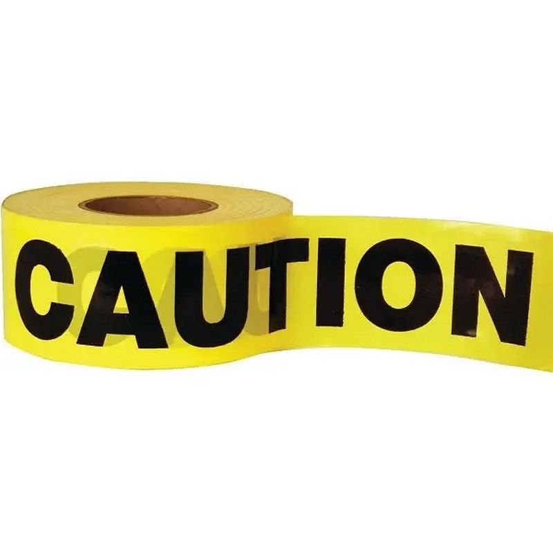 C.H. Hanson Yellow Caution Tape 3"x1000'