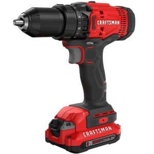 Craftsman Cordless Drill/Driver Kit 20V 1/2”
