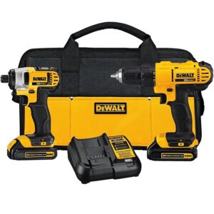DeWalt 20V MAX Cordless Drill/Impact Driver Combo Kit DCK240C2