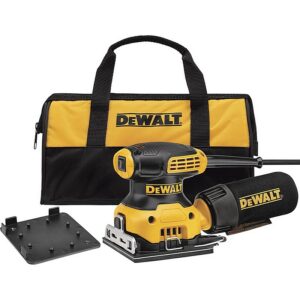 DeWalt Corded 1-4” Sheet Orbital Palm Sander Kit 120V 2.3AMP