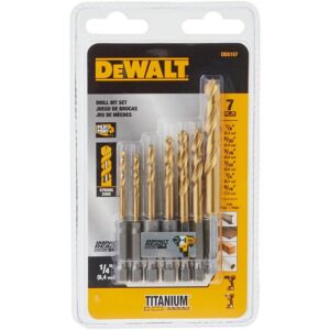 DeWalt Impact Drill Bit Set 7 ct