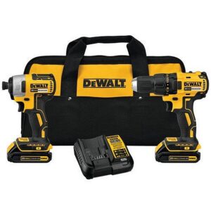 DeWalt MAX 20V Compact Brushless Drill/Driver Combo Kit