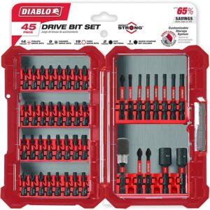 Diablo Drive Bit Set 45 ct