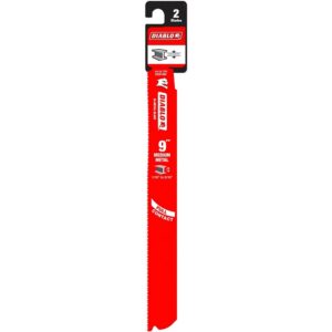 Diablo Steel Demon Reciprocating Saw Blade 14/18TPI 9" 2 ct
