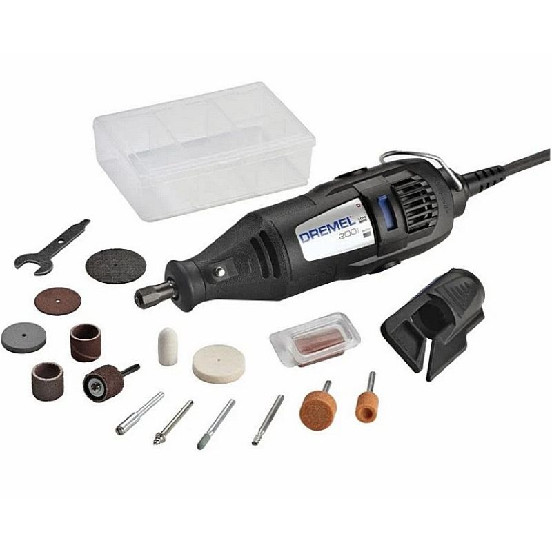Dremel 200 Series Two-Speed Corded Rotary Tool Kit 1.15AMP