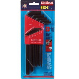 Eklind Long Arm Hex Key Set 13 ct