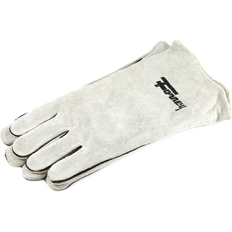 Forney 55200 Gray Leather Welding Gloves Large