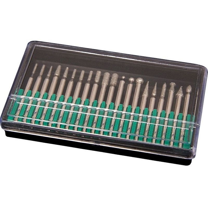 Forney Diamond Point Drill Bit Set 20 ct