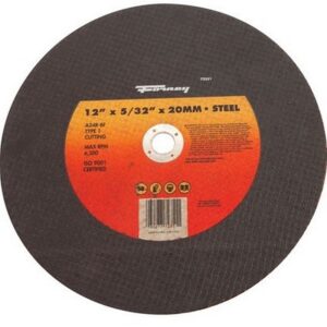 Forney Metal Cutting Wheel 12"x5/32"x20mm
