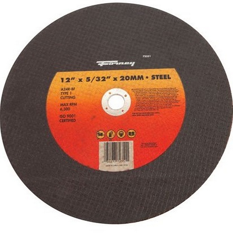 Forney Metal Cutting Wheel 12"x5/32"x20mm