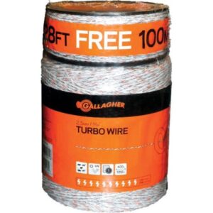 Gallagher Turbo Electric Fence Wire 1312 feet