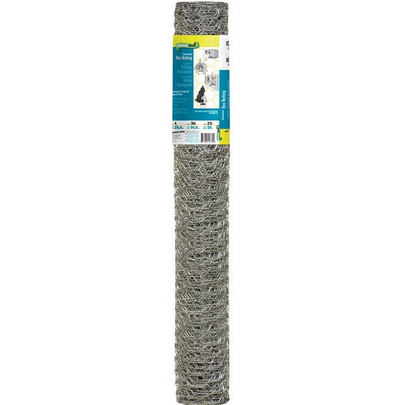 Garden Craft Hex Netting 1” 2 ga 36"x25’