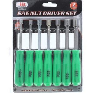 IIT SAE Neon Nut Driver Set 7pc